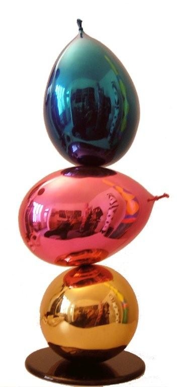 Philippe Berry, Les trois beaux ballons, 68 x 25 x 25 cm	