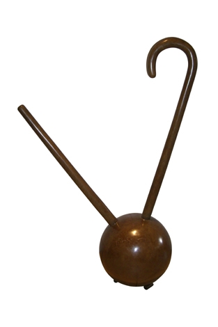 Hervé Télémaque, Le Désert (1968-2005), bronze. h 100 cm, diamètre 25 cm. 8 exemplaires