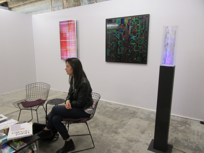 Espace Louise 186, vue du stand