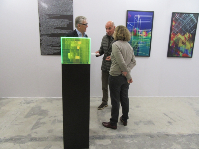 Espace Louise 186, vue du stand