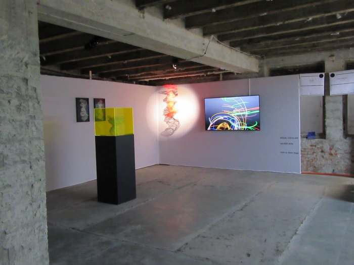 Espace Louise 186, vue du stand