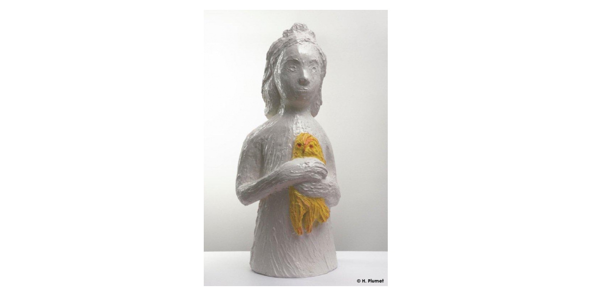 Françoise Pétrovitch, Princesse, 2009, Résine, 94 x 30 cm